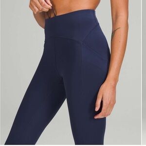 Lululemon Power Thru High Rise Tight 25” in Night Sea